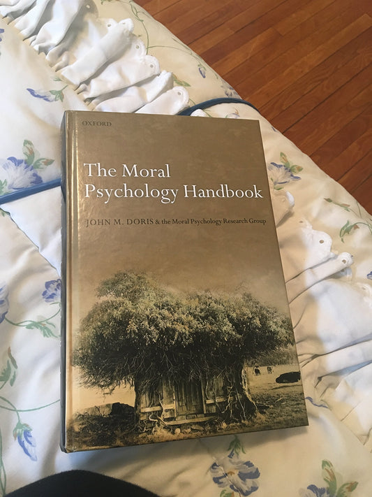 The Moral Psychology Handbook - 9436