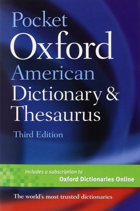 Pocket Oxford American Dictionary & Thesaurus - 5796