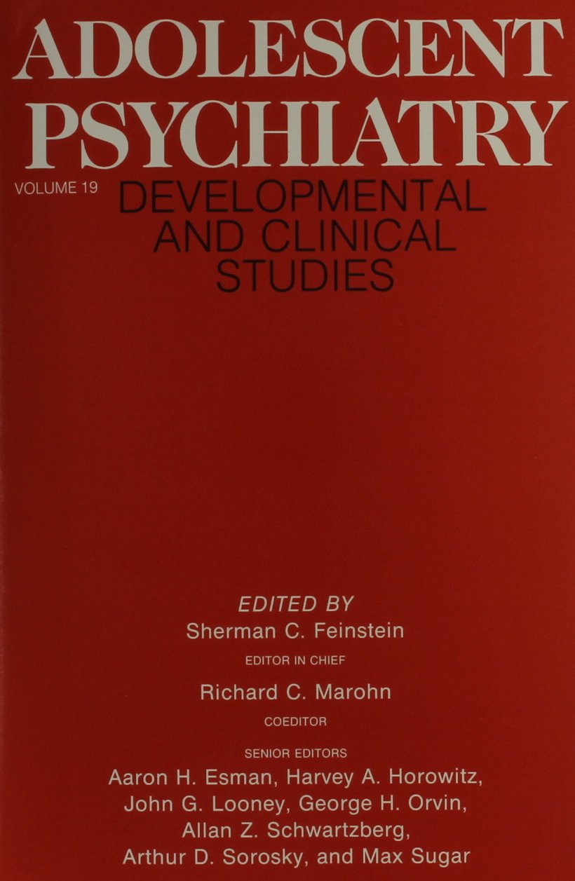 Adolescent Psychiatry, Volume 19