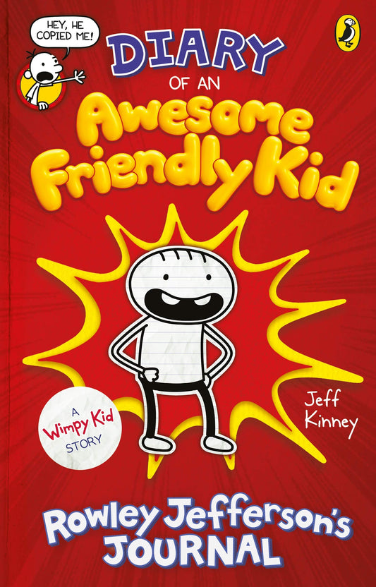 Diary of an Awesome Friendly Kid: Rowley Jefferson's Journal (Diary of a Wimpy Kid) - 6094