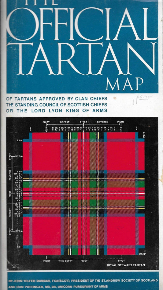 The official tartan map: Of tartans approved by clan chiefs, the Standing Council of Scottish chiefs, or the Lord Lyon King of Arms