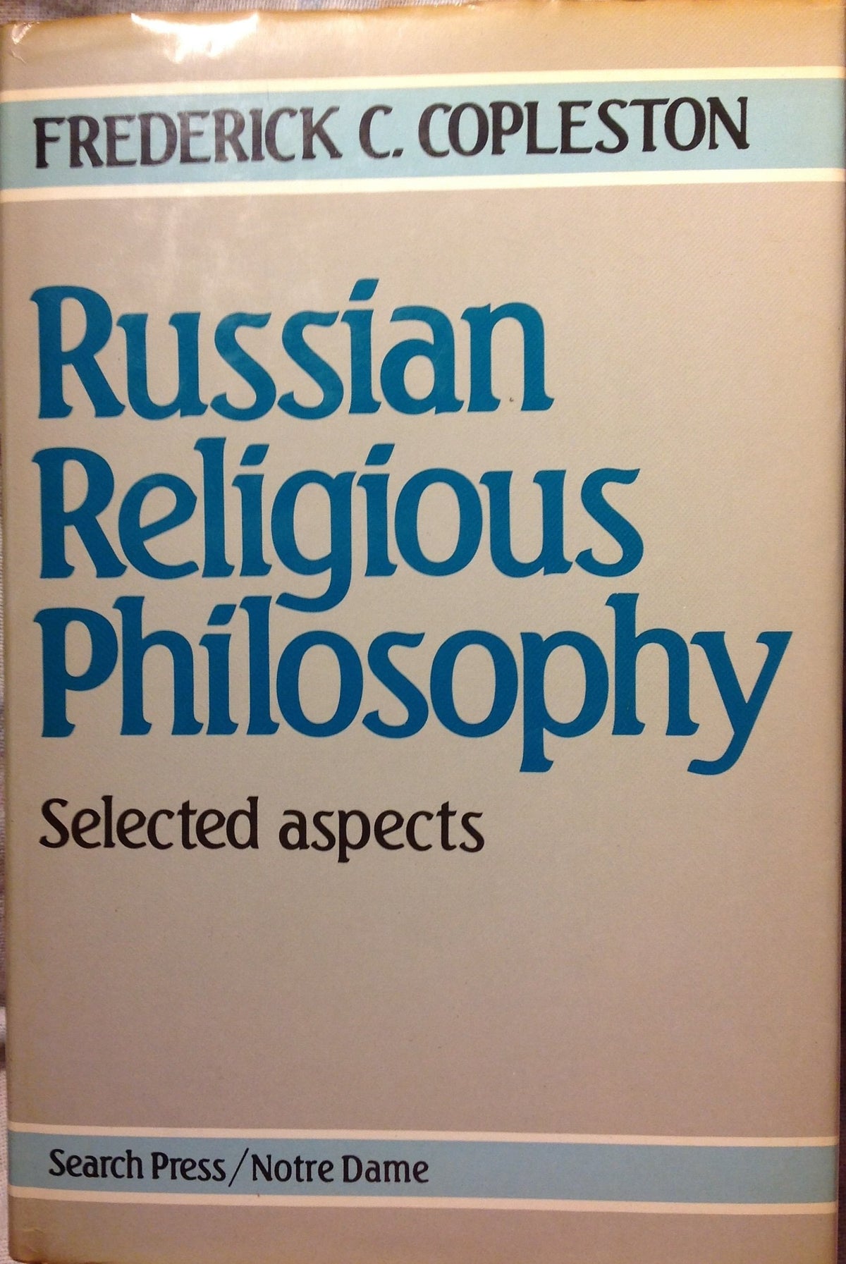 Russian Religious Philosophy