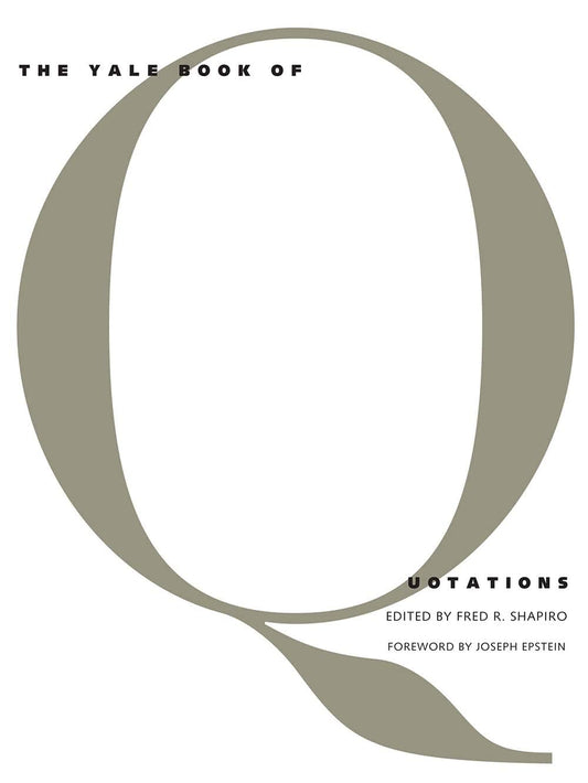 The Yale Book of Quotations - 1337