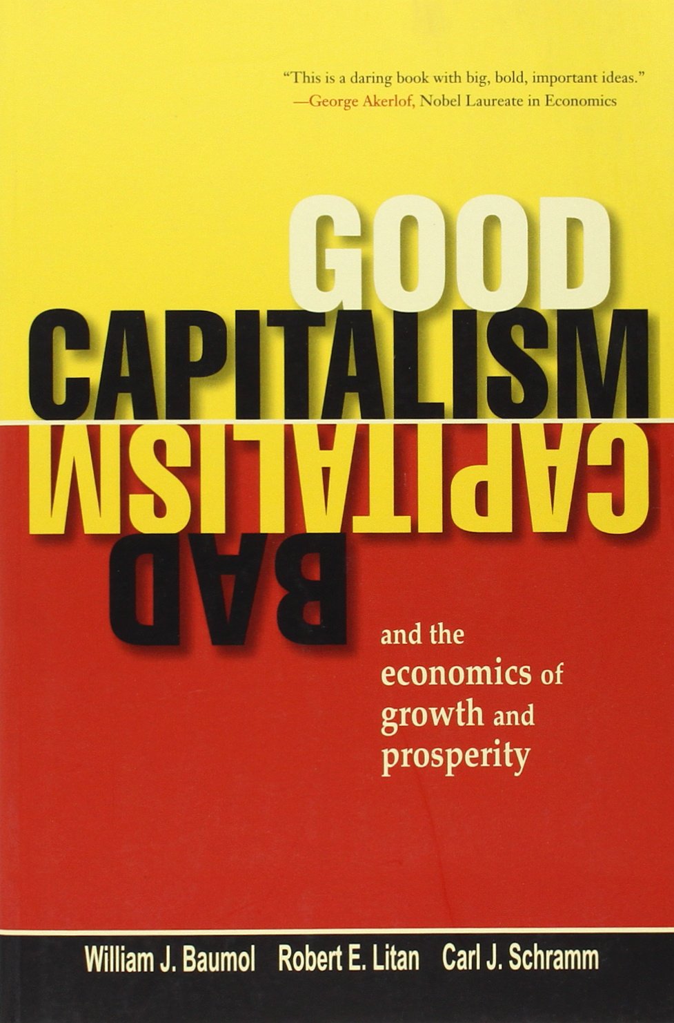 Good Capitalism, Bad Capitalism, and the Economics of Growth and Prosperity - 1311