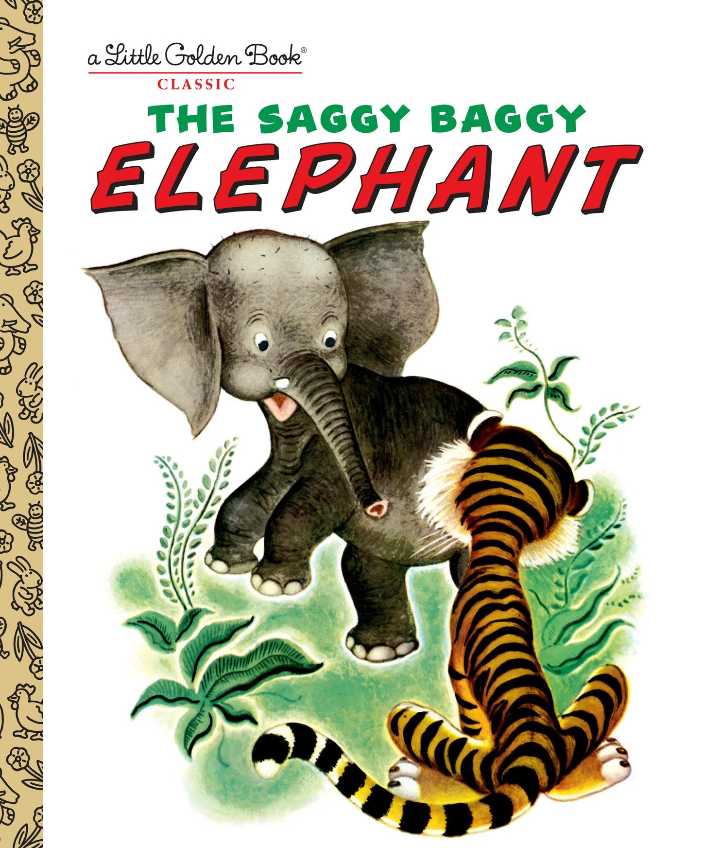 The Saggy Baggy Elephant (Little Golden Book) - 7520