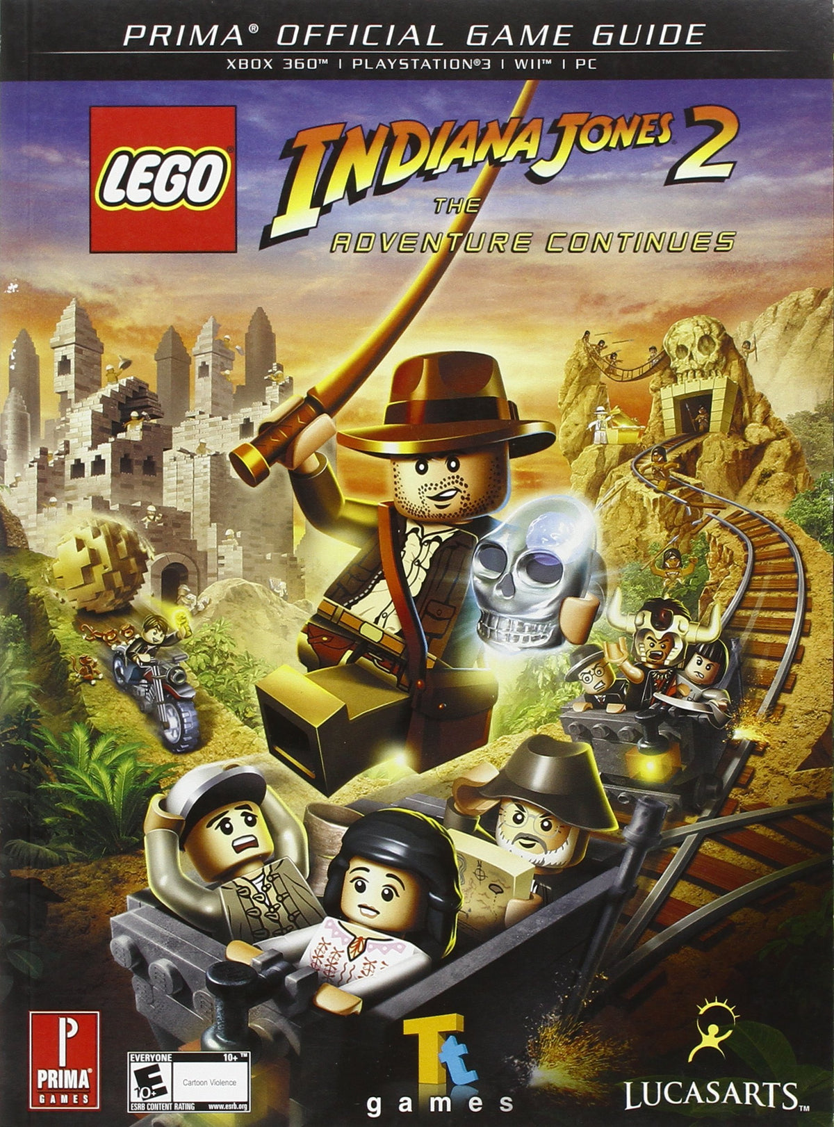 Lego Indiana Jones 2: The Adventure Continues: Prima Official Game Guide