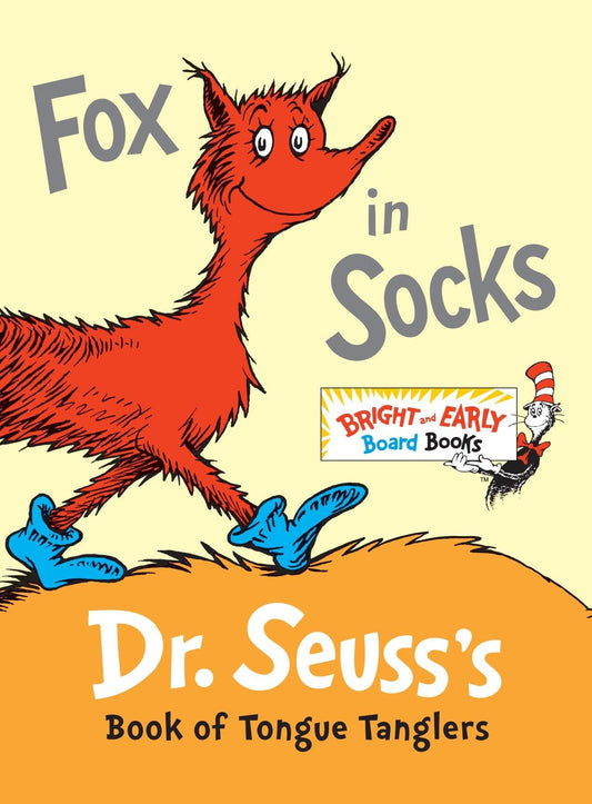 Fox in Socks: Dr. Seuss's Book of Tongue Tanglers (Bright & Early Board Books) - 4959