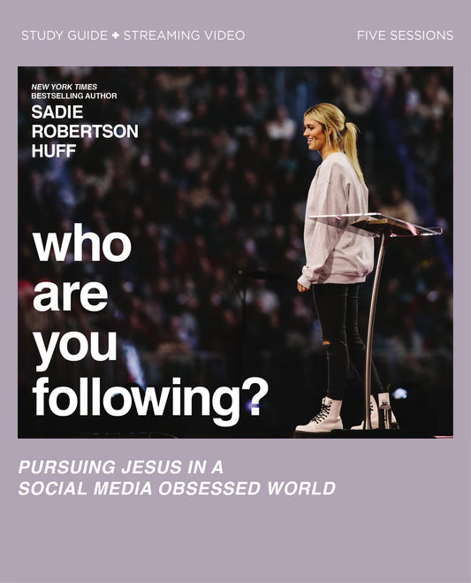 Who Are You Following? Bible Study Guide plus Streaming Video: Pursuing Jesus in a Social Media Obsessed World - 2996