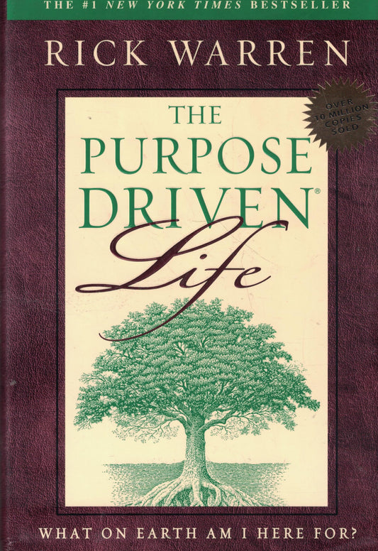 THE PURPOSE DRIVEN LIFE - 6544