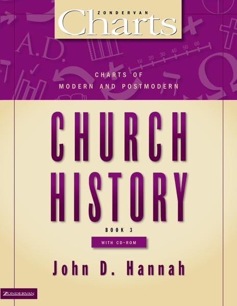 Charts of Modern and Postmodern Church History (ZondervanCharts)