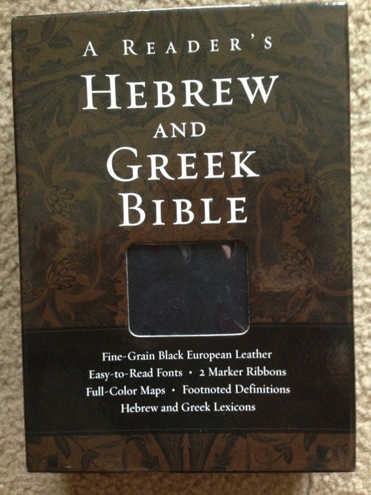 A Reader's Hebrew and Greek Bible - 6690