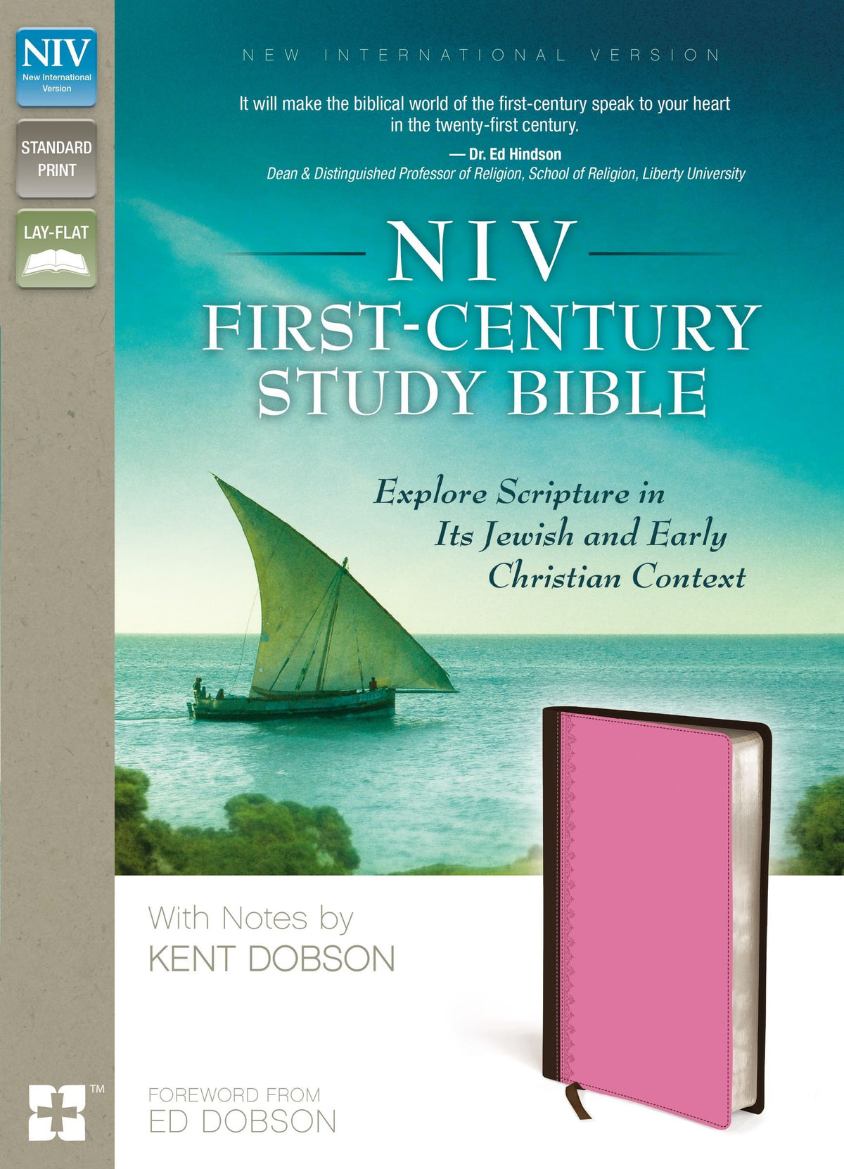 NIV, First-Century Study Bible, Leathersoft, Brown/Pink: Explore Scripture in Its Jewish and Early Christian Context