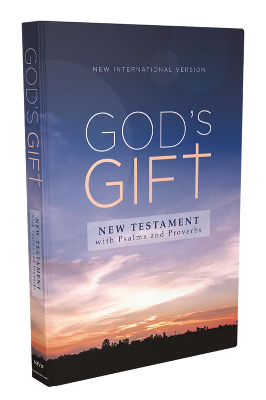 NIV, God's Gift New Testament with Psalms and Proverbs, Pocket-Sized, Paperback, Comfort Print - 4871
