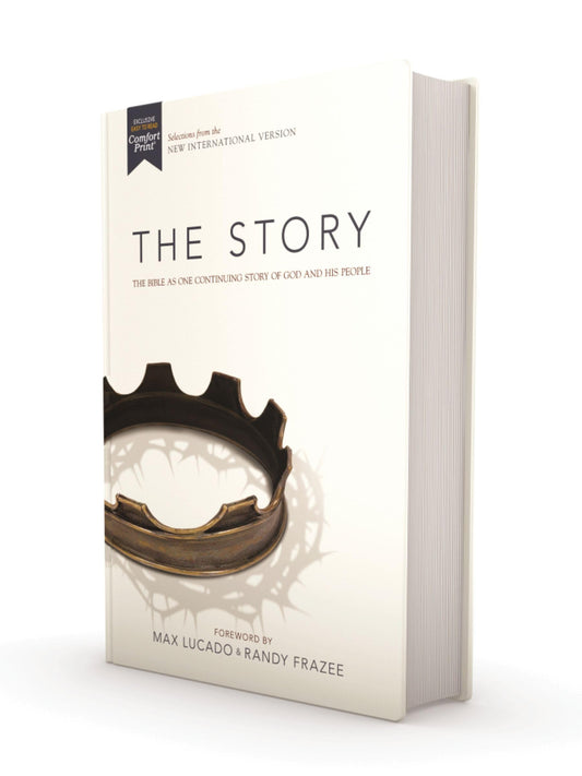 NIV, The Story, Hardcover, Comfort Print: The Bible as One Continuing Story of God and His People - 6612