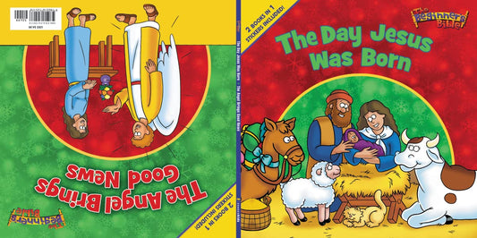 The Beginner's Bible The Day Jesus Was Born/ The Angel Brings Good News: Beginner's Bible Christmas Flip Book