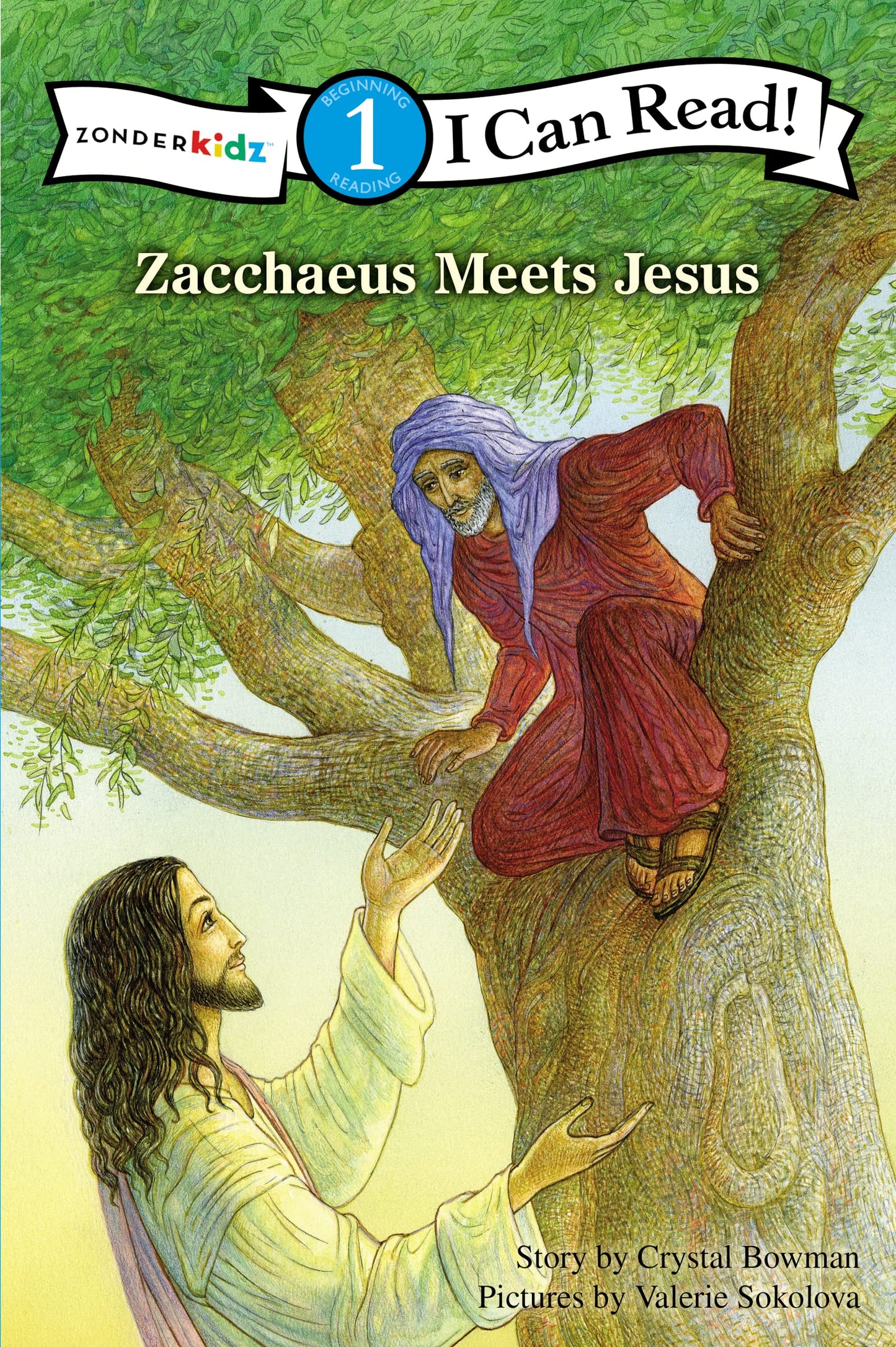 Zacchaeus Meets Jesus: Level 1 (I Can Read! / Bible Stories)