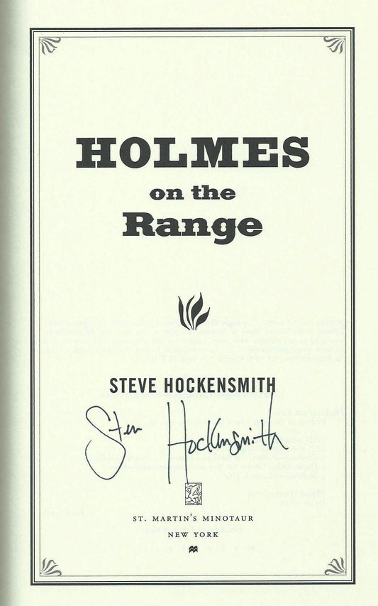 Holmes on the Range (Holmes on the Range Mysteries)