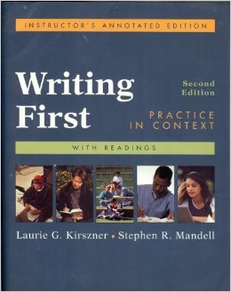 Writing First: Practice in Context