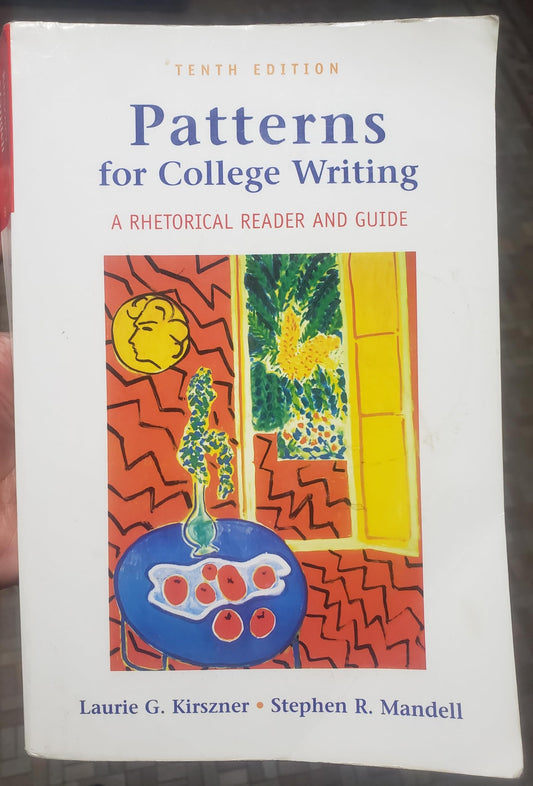 Patterns for College Writing: A Rhetorical Reader and Guide - 8140