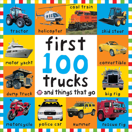 Big Board First 100 Trucks and Things That Go - 1914
