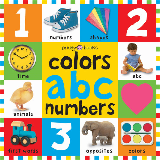 Bright Bbaby colors, abc, & numbers first words (First 100) - 395