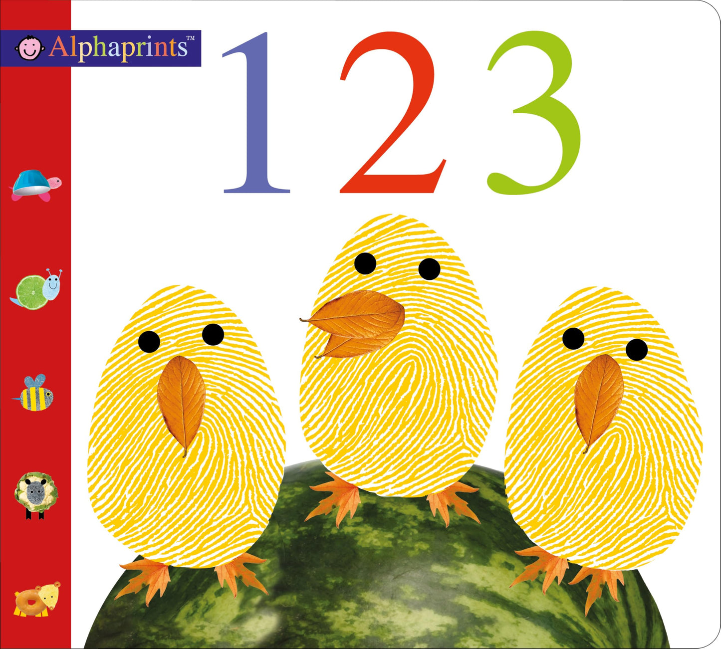 Alphaprints: 123 (Alphaprints) [Board book]