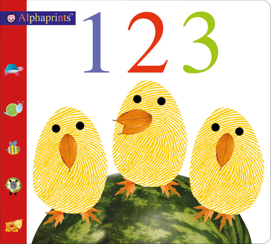 Alphaprints: 123 (Alphaprints) [Board book]