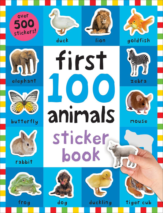 First 100 Stickers: Animals: Over 500 Stickers - 4430