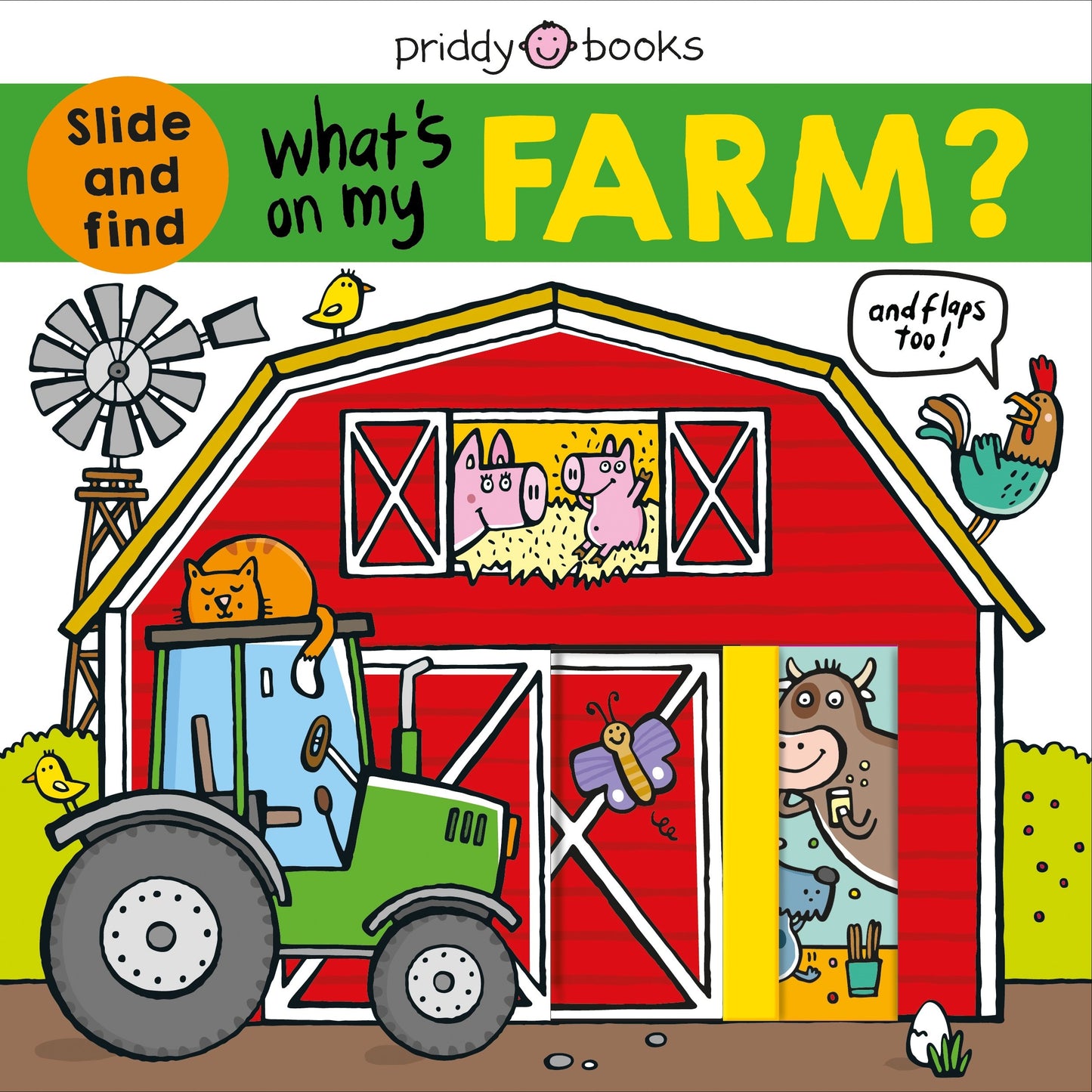 What's on My Farm?: A slide-and-find book with flaps (What's In My?) - 4460