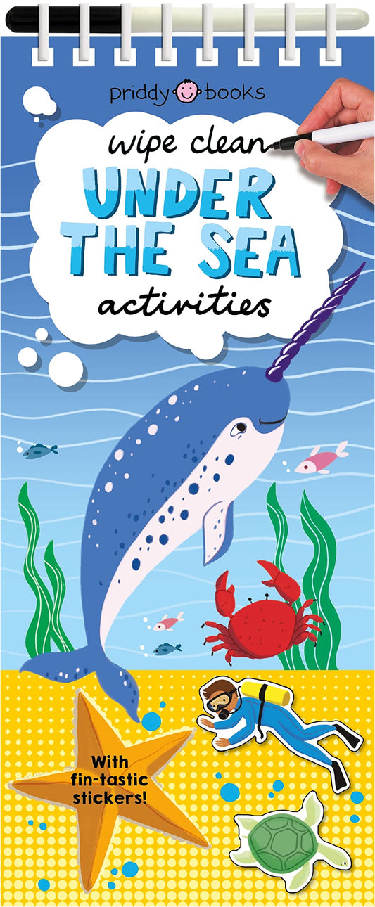 Wipe Clean Activities: Under the Sea: With Fin-tastic Stickers! (Wipe Clean Activity Books)