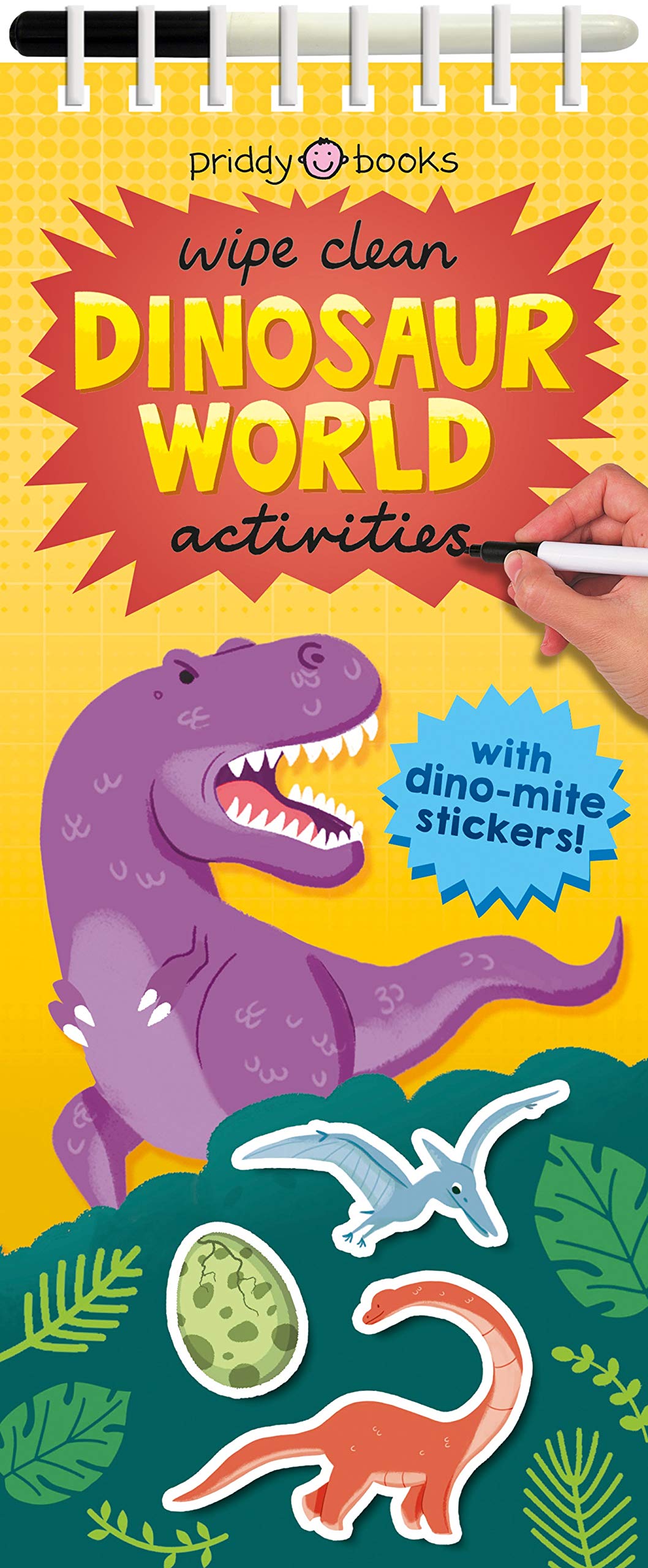 Wipe Clean Activities: Dinosaur World: With Dino-mite stickers! (Wipe Clean Activity Books) - 9062