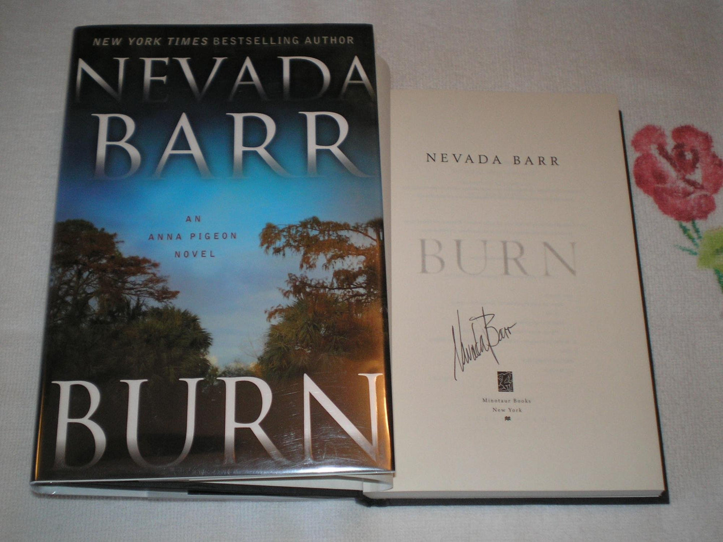 Burn: An Anna Pigeon Novel (Anna Pigeon Mysteries)