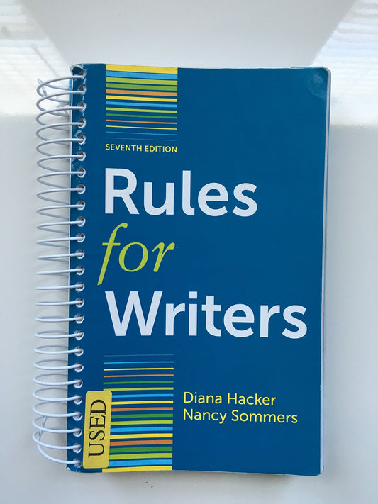 Rules for Writers, 7th Edition - 9014