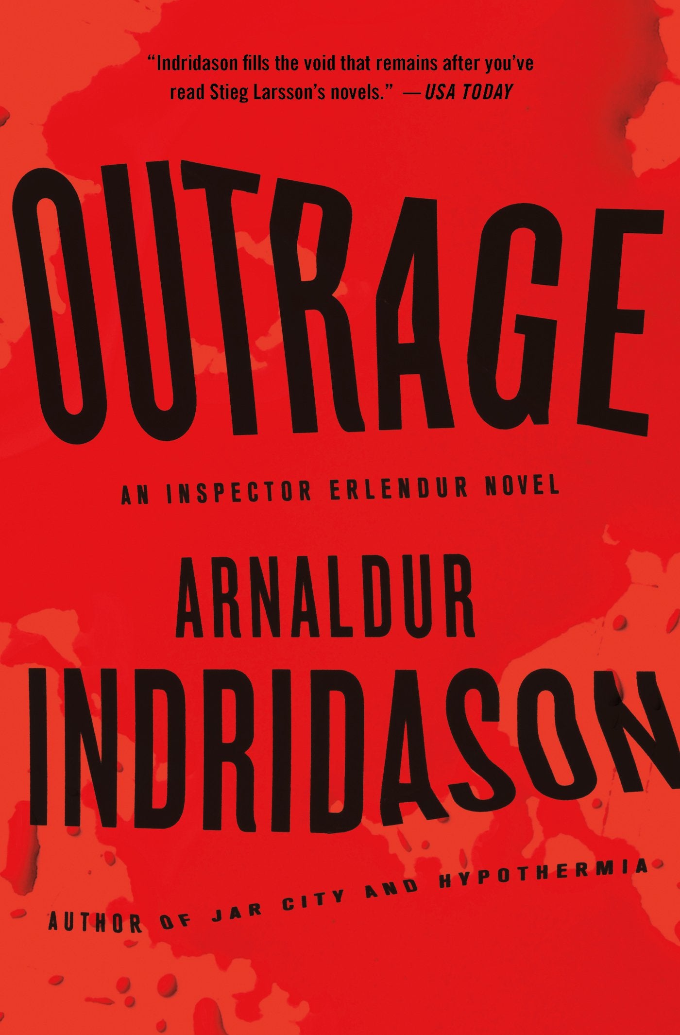 Outrage: An Inspector Erlendur Novel