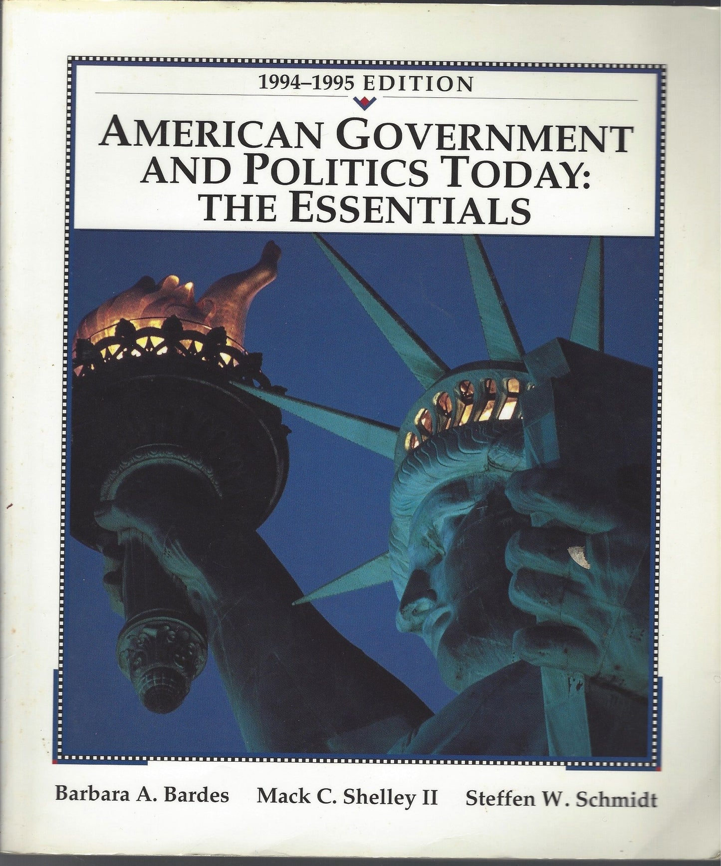 American Government and Politics Today: The Essentials : 1994-1995 - 6262