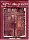 Practical Legal Research: Skills and Strategies for the Legal Assistant - 2655