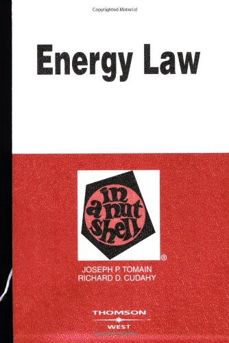 Energy Law in a Nutshell (Nutshell Series)