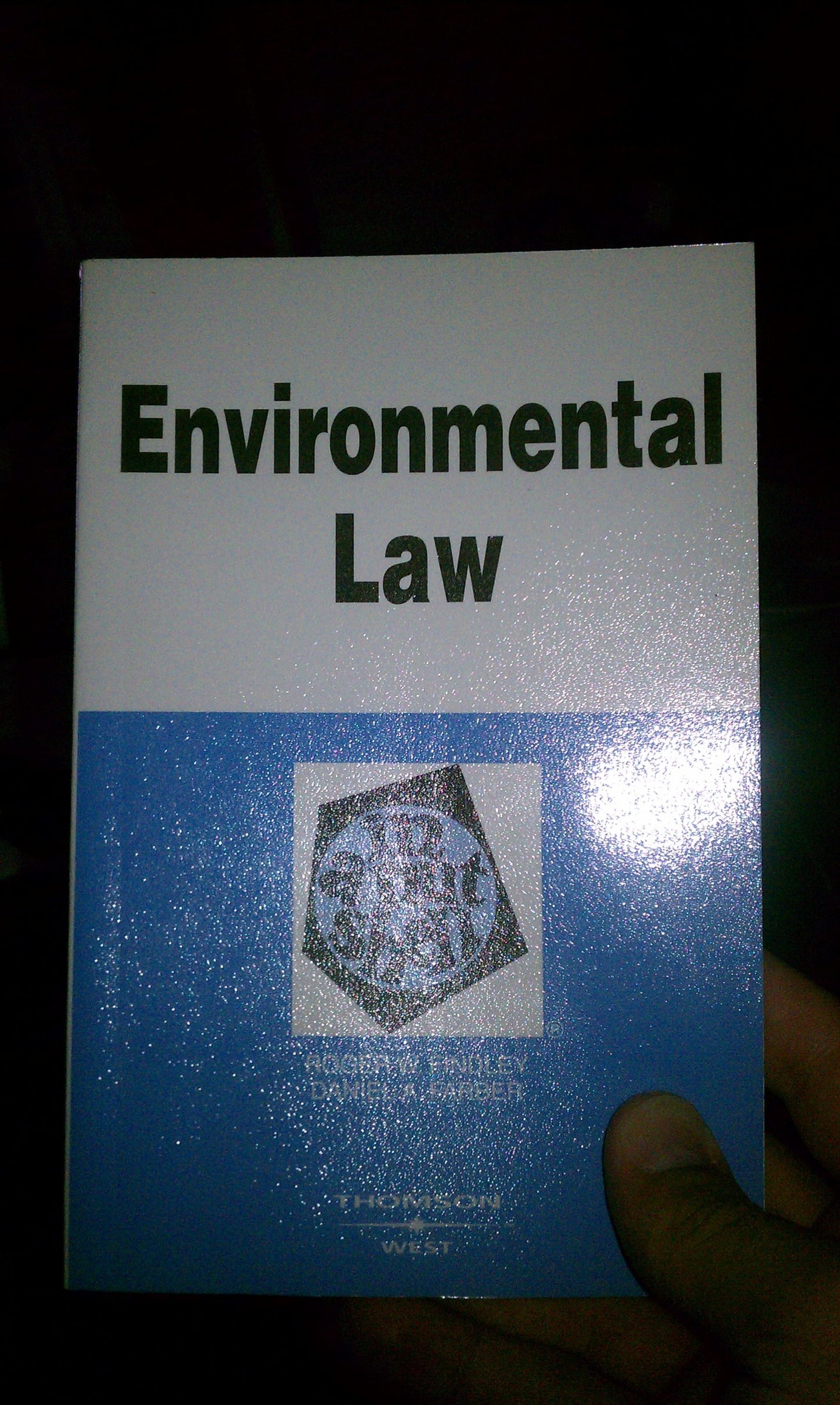 Environmental Law in a Nutshell (Nutshell Series)