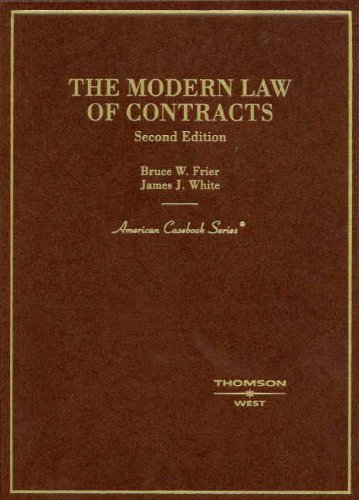 The Modern Law of Contracts