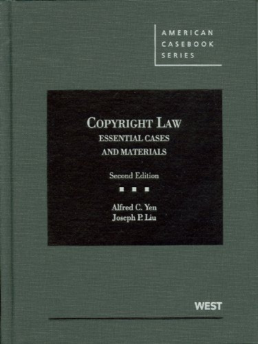 Copyright Law: Essential Cases and Materials, 2nd Edition (American Casebook) - 2571