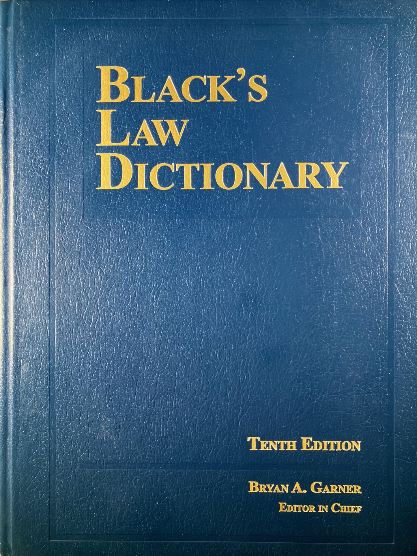 Black's Law Dictionary, 10th Edition