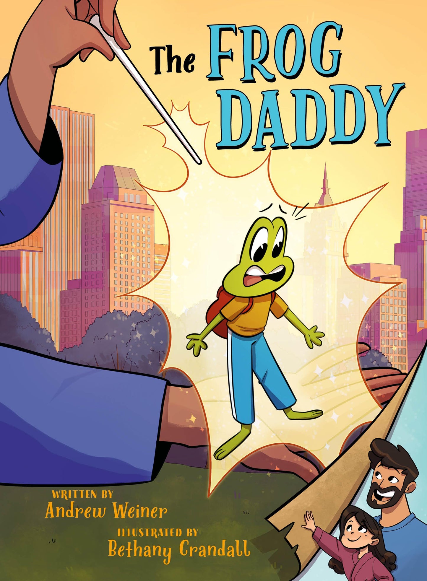 The Frog Daddy (A Graphic Novel) (Bedtime Fairy Tale Graphic Novels, 2)