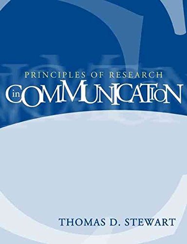 Principles of Research in Communication - 8829