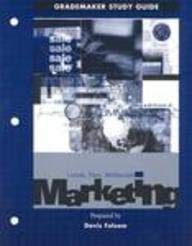 Grademaker Study Guide to accompany Marketing