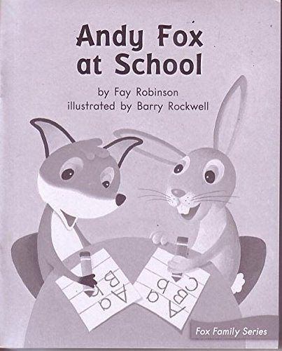 ANDY FOX AT SCHOOL (My Take-Home Book: Blue System, Book 44, Level E) 6 PAK