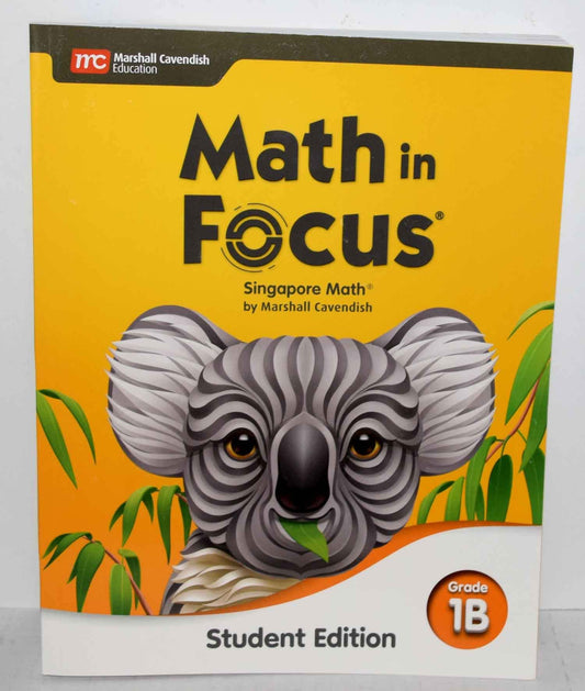 Student Edition Volume B Grade 1 2020 (Math in Focus) - 7569