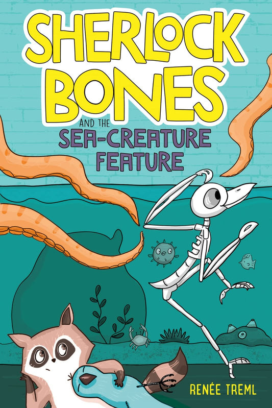 Sherlock Bones and the Sea-Creature Feature: A Graphic Novel – A Funny Detective Mystery for Kids (Ages 8-12)