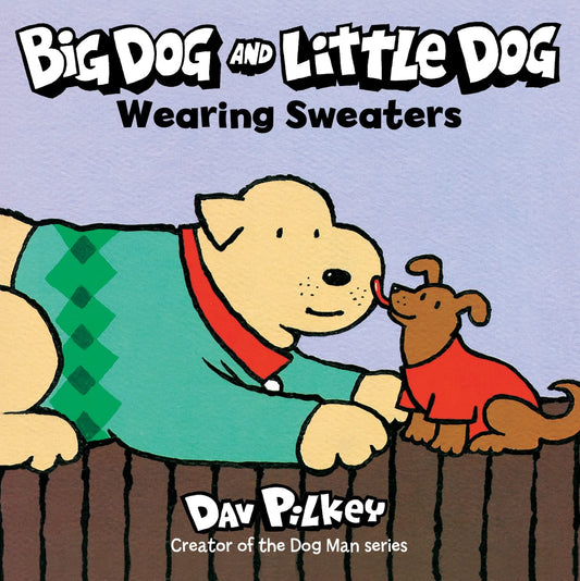Big Dog and Little Dog Wearing Sweaters Board Book (Green Light Readers) - 990