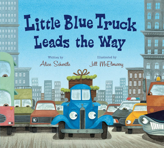 Little Blue Truck Leads the Way Padded Board Book - 3236