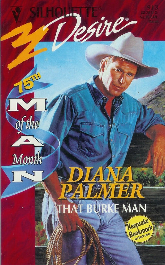 That Burke Man (Man Of The Month) (Silhouette Desire) - 5816
